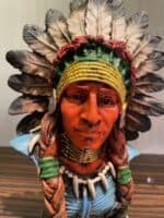 مجسمه سرخ پوست - Image 2