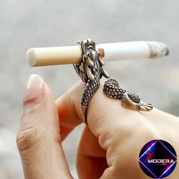 27D50203-6B45-4685-85C2-96D366068EA5 انگشتر سیگار - Image 1