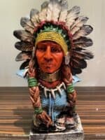 مجسمه سرخ پوست