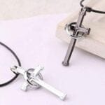 گردبند صلیب تک حلقه - Image 2