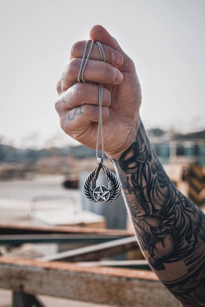 393FD36A-83E6-495E-B476-CD7804EFB6FA گردبند ستاره دوبال - Image 1