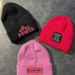 کلاه بافت طرح دار