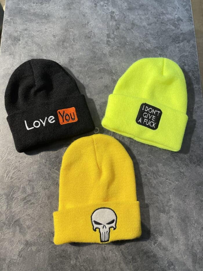 60389948-29C8-4DEE-AB02-AAA96F07B441 کلاه بافت طرح دار - Image 1