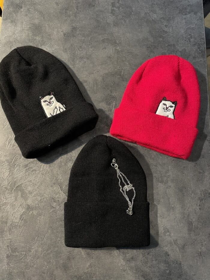 کلاه بافت طرح دار - Image 1