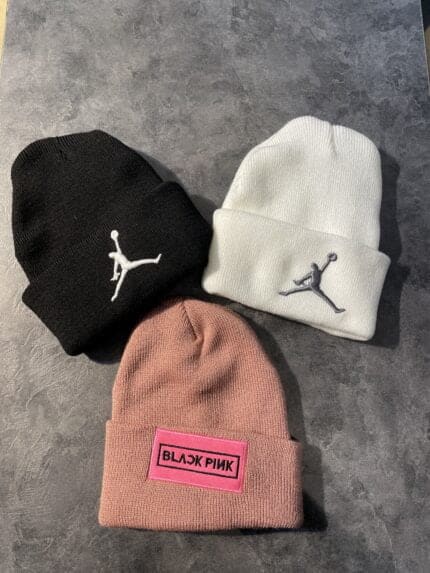 کلاه بافت طرح دار