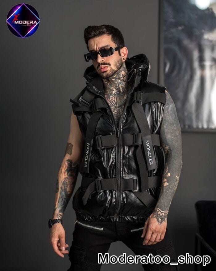 ژیله چرمی MONCLER - Image 2