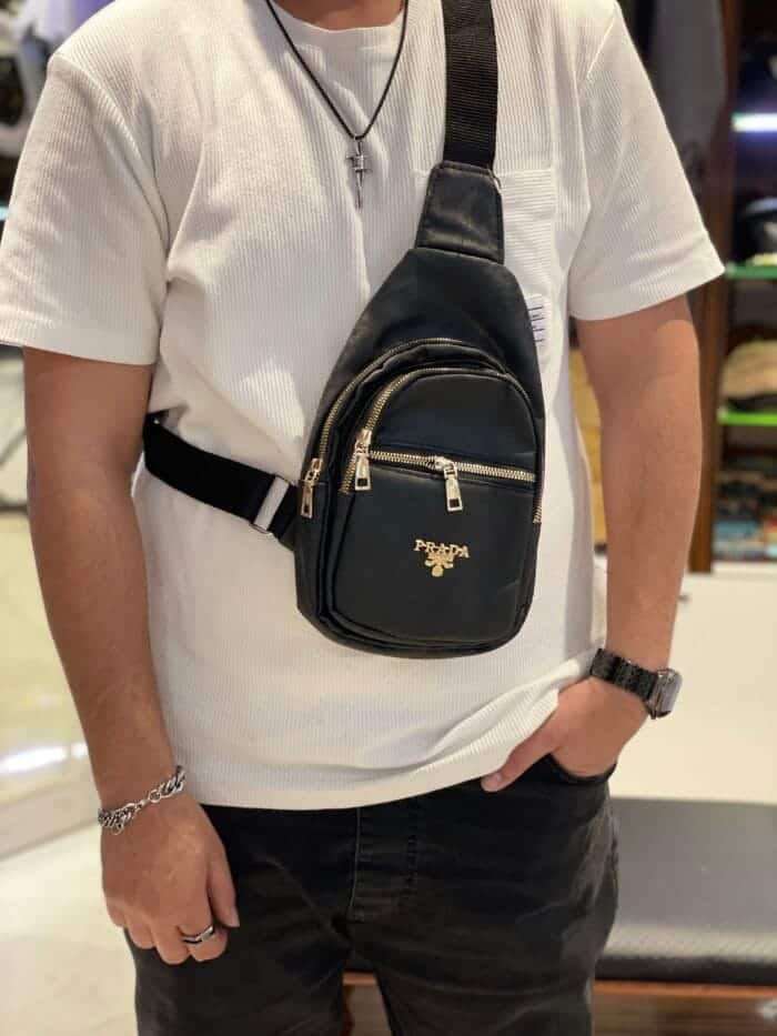 02BB454C-6771-4ED3-9879-6F2E628D4504 بادی بگ چرمی - Image 1