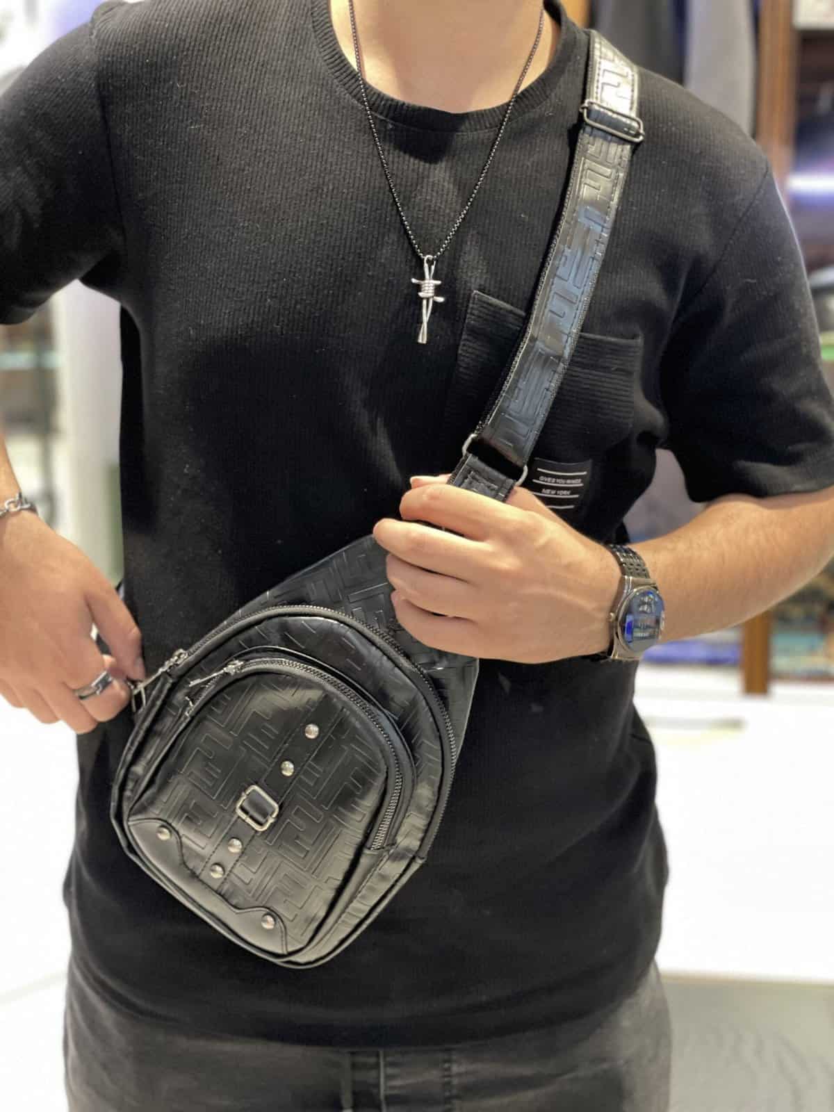 631D8C65-9520-4213-B1C7-A72FA459B007 بادی بگ چرمی - تصویر 1
