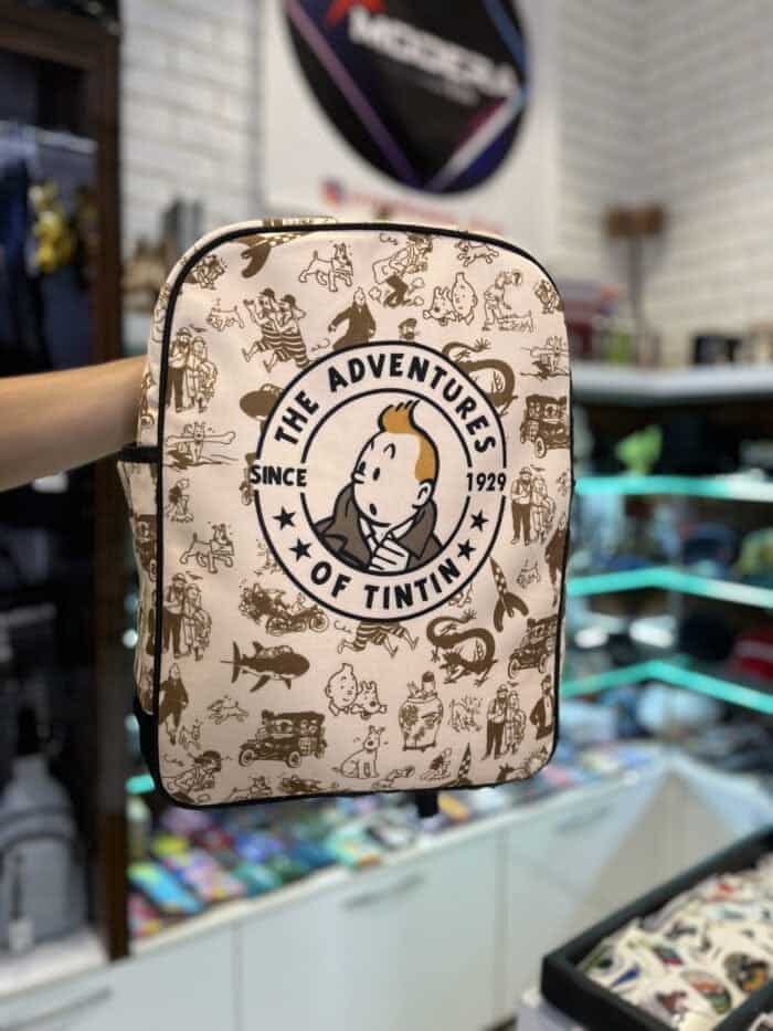 کیف کوله پشتی مخملی - Image 1