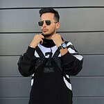 هودی سفید مشکی