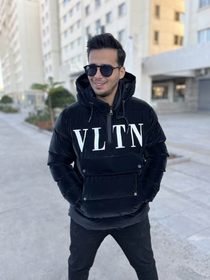 IMG_1266 کاپشن نیم زیپ - Image 1