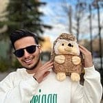 عروسک جوجه تیغی