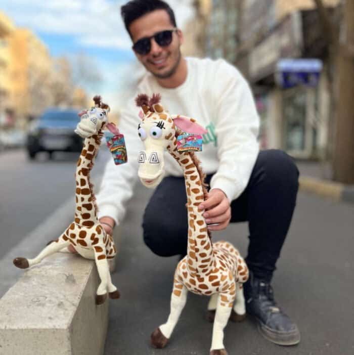 IMG_1584 عروسک زرافه - Image 1
