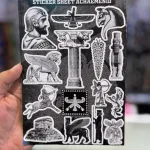 استیکر ورقه ای