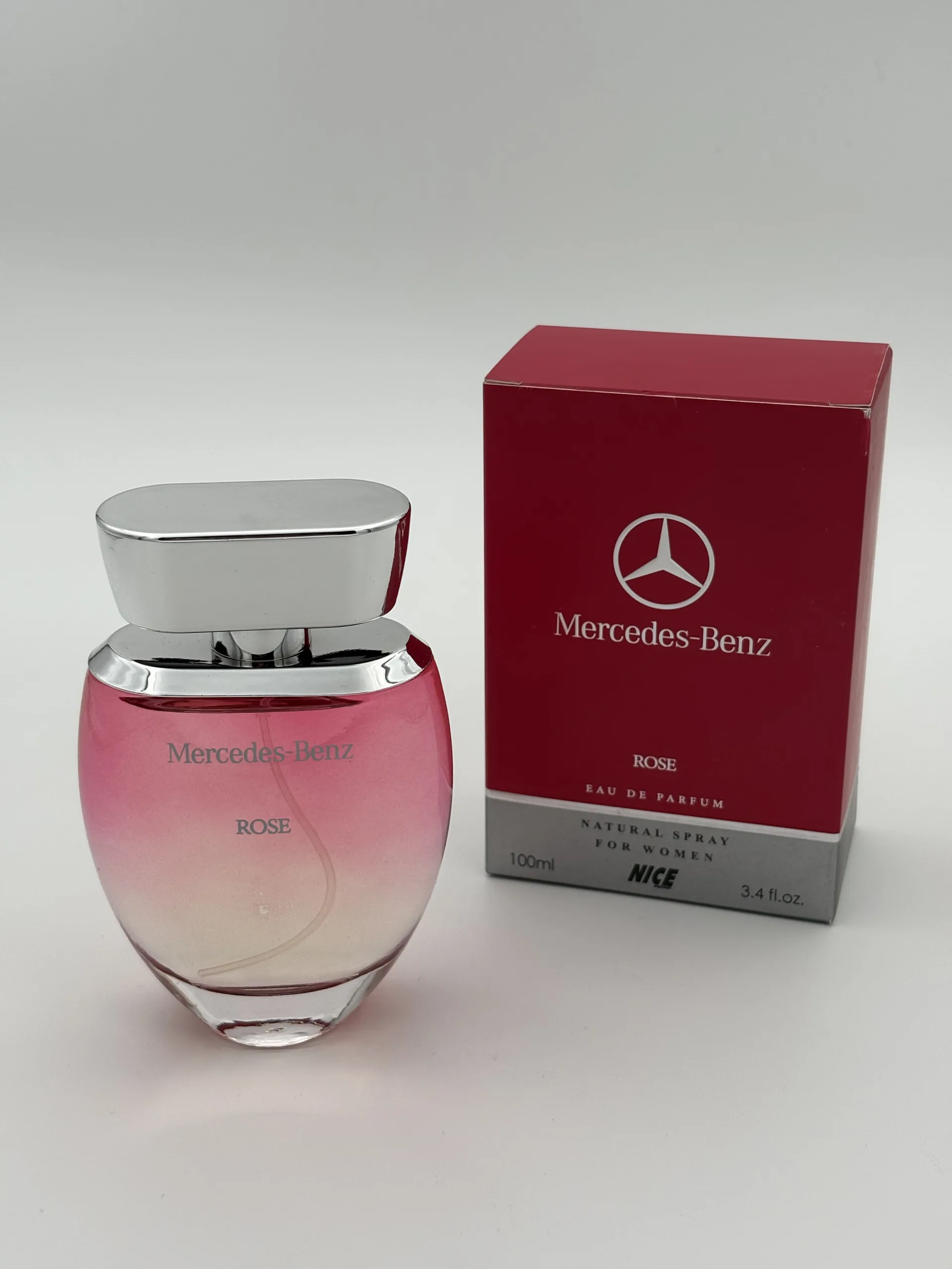 IMG_2154 ادوپرفیوم مدل مرسدس بنز رز Mercedes Benz Rose حجم 100 میلی لیتر - Image 1