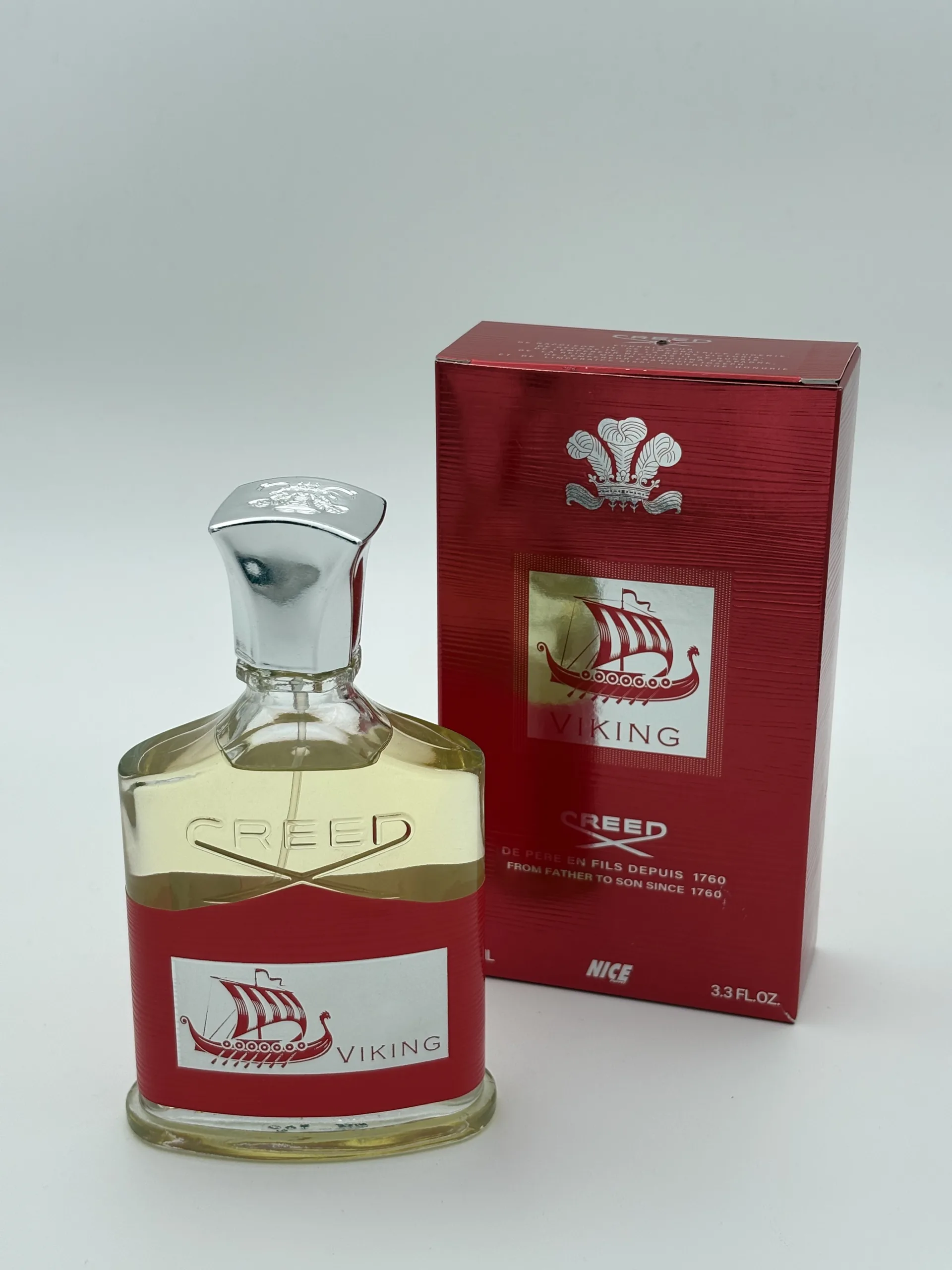 IMG_2160 ادوپرفیوم مدل کرید وایکینگ-قرمز Creed Viking حجم 100 میلی لیتر - Image 1